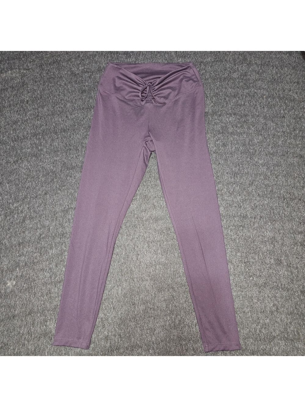 PINK Victoria’s Secret Ruched V-Front Leggings - Mauve Large